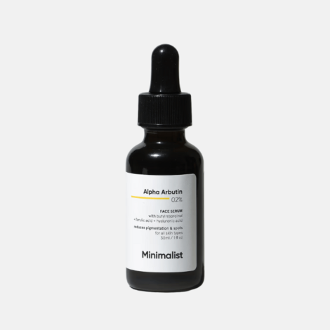 Minimalist Alpha Arbutin 2% Face Serum – Fade Dark Spots & Brighten Skin