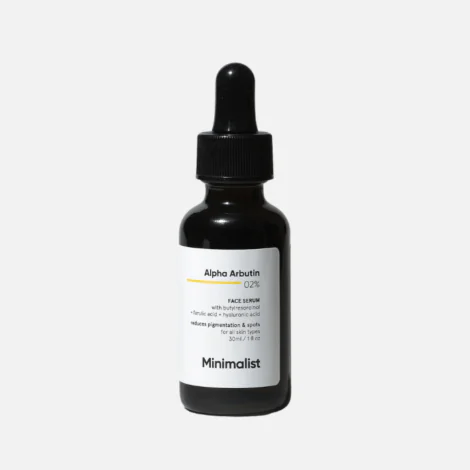 Minimalist Alpha Arbutin 2% Face Serum – Fade Dark Spots & Brighten Skin