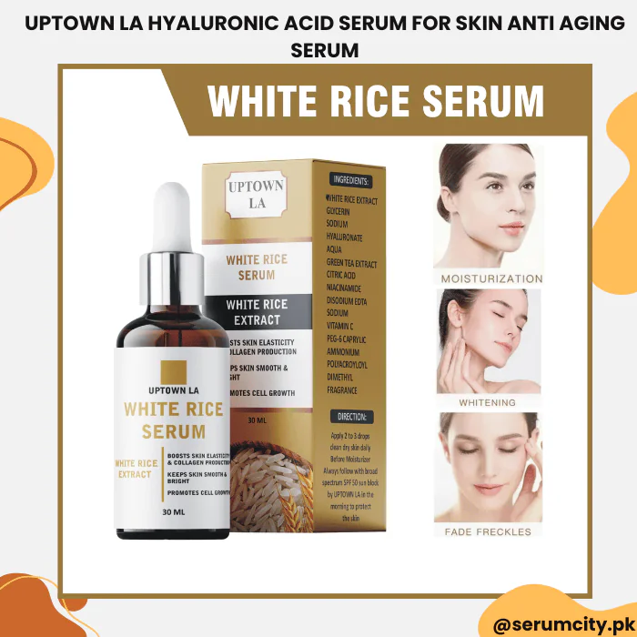 Uptown La Hyaluronic Acid Serum Price in Pakistan | Anti-Aging & Whitening