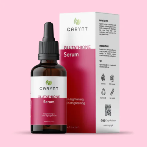 Carynt Glutathione Serum with Caffeine & Hyaluronic Acid – 30ml for Brightening & Anti-Aging Carynt Glutathione Serum with Caffeine & Hyaluronic Acid – 30ml for Brightening & Anti-Aging